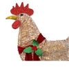 Holiday Living 4.5 foot LED Rooster Christmas Yard Decoration
