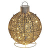 Holiday Living 2-foot LED Gold Ornament Ball Christmas Decoration