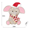 Holiday Living 1.5 foot LED Plush Elephant Christmas Yard Decoration