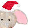 Holiday Living 1.5 foot LED Plush Elephant Christmas Yard Decoration