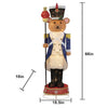Holiday Living 5.5-ft LED Nutcracker Bear in Blue Jacket Christmas Decor