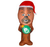 Gemmy 3.5 ft LED Chewbacca Holding an Ornament Holiday Inflatable