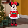 Gemmy 4-ft Minnie Mouse Musical Animatronic Christmas Decoration
