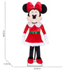 Gemmy 4-ft Minnie Mouse Musical Animatronic Christmas Decoration