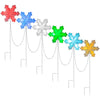 Orchestra of Lights 8-Marker Color Changing Snowflake Pathway Markers