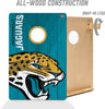 YouTheFan NFL Jacksonville Jaguars 2FT x 3FT Wood Cornhole Game with Logo Bags