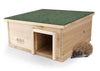 Wildlife Friend Hedgehog House with Roofing Felt and Floor 16in X 16in X 7in