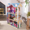 KidKraft My Dreamy Wooden Dollhouse with 14 Accessories 34in x 15.5in x 47.75in