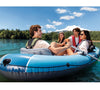 Intex 66324EP Excursion 4 Inflatable Boat Set with Oars and Pump