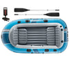 Intex 66324EP Excursion 4 Inflatable Boat Set with Oars and Pump