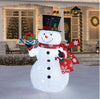 Member's Mark 6FT Pre-Lit Pop-Up Twinkling Snowman with LED Lights
