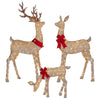 Member's Mark Pre-Lit Animated Deer Family Set of 3