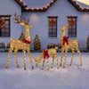 Member's Mark Pre-Lit Animated Deer Family Set of 3