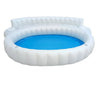 Member's Mark Oversized Inflatable WHITE Sofa Pool 152in X 126in X 31in