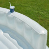 Member's Mark Oversized Inflatable WHITE Sofa Pool 152in X 126in X 31in