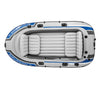 Intex Excursion 4 Inflatable Boat Set - 4 Person with Oar and Pump