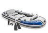 Intex Excursion 5, 5-Person Inflatable Boat Set with Aluminum Oars and High O...