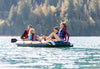 Intex Seahawk 4 Inflatable Boat Set with Aluminum Oars and Pump