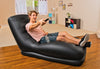 Intex Inflatable Mega Air Lounge Living Door Room Lounger Black 68585EP