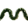 GE StayBright Random Sparkle 18-FT Artificial Garland with 50 Warm White LED Lights
