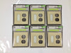 GE Designer Collection Lighted Outlet Cover Wallplate Switch Receptacle 6 Pack