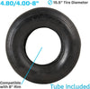 Marathon 4.80/4.00-8" Ribbed Tread Replacement Pneumatic (Air) Tire and Tube Set