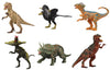 Kid Galaxy Poseable 9-inch Dinosaur Action 6-Pack