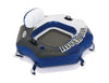 Intex River Run Connect Lounge Inflatable Tube 6 Pack and 2 Connecting Coolers