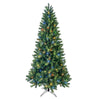 GE 7.5-ft Lexington Pine Pre-lit Artificial Christmas Tree with LED Lights