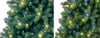 GE 9-FT Lexington Pine Pre-lit Artificial Christmas Tree with Dual Color LED Lights