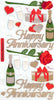 Happy Anniversary Sticko Photo Safe Paper Stickers