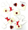Jolee's Boutique Parcel Valentine Doves Dimensional Stickers