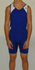 Russell Athletic Men's Wrestling Sprinter Singlet Royal/White Medium