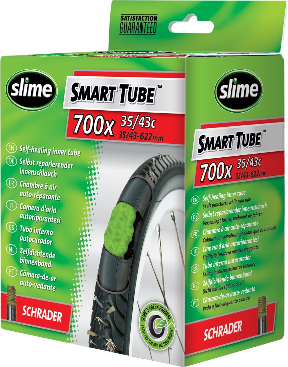 Slime Smart Tube Inner tube 700x35-43c, Autoventil