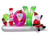 Holiday Time Multi Function JOY Sign Holiday Inflatable Features LED Light Show