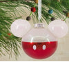 Hallmark Disney Mickey Mouse Icon Glass Ornaments Set of 4