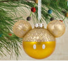 Hallmark Disney Mickey Mouse Icon Glass Ornaments Set of 4