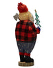 Pre-lit 48-inch Lumberjack Santa Outdoor Christmas Decor
