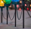 Home Accents Holiday 20 in Multi-Colored Giant C7 LED Pathway Lights 5-Pack