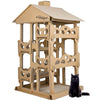 PETIQUE Feline Chateau Cat House, Kraft One Size (CH03010200)