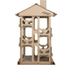 PETIQUE Feline Chateau Cat House, Kraft One Size (CH03010200)