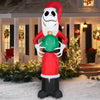 The Nightmare Before Christmas 8.5FT Jack Skellington as Sandy Claws Holiday Inflatable