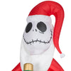 The Nightmare Before Christmas 8.5FT Jack Skellington as Sandy Claws Holiday Inflatable