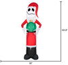 The Nightmare Before Christmas 8.5FT Jack Skellington as Sandy Claws Holiday Inflatable