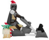 7FT Inflatable Star Wars Mandalorian and Grogu on Speeder Bike Holiday Scene