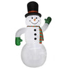 20FT Gemmy Airblown Inflatable Giant Snowman with Top Hat and Scarf