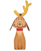 Dr. Seuss Grinch Max with Antlers Car Buddy 3.5FT Inflatable Car Use ONLY