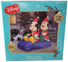 Disney 5 FT Inflatable Mickey and Minnie's Sled Scene Christmas Decoration