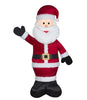 The Holiday Time Large 6.5FT Plush Santa Holiday Yard Inflatable