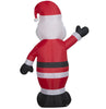 The Holiday Time Large 6.5FT Plush Santa Holiday Yard Inflatable